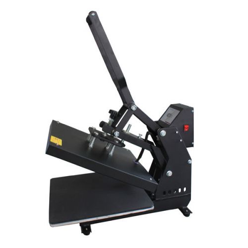 15&#034; x 15&#034;  european t-shirt manual heat press machine with thicker heating panel for sale