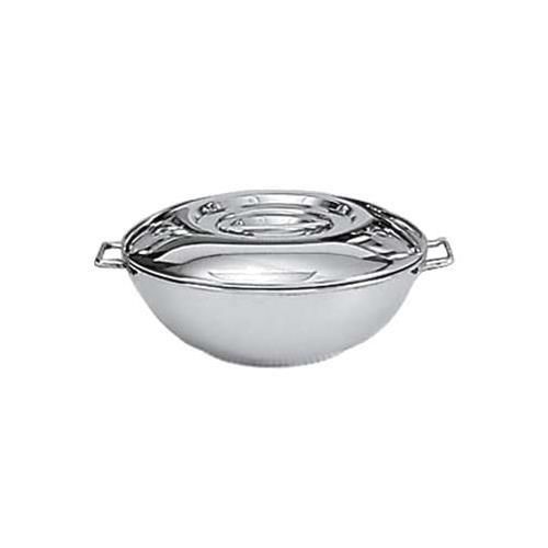 Adcraft scd-3 deluxe casserole, stacking, 74 oz. cap., 18/8 s/s, recessed cover for sale