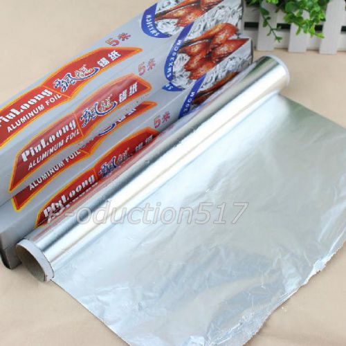 Baking Aluminum Tinfoil Foil Thickening Paper Oven BBQ Grill Food Cooking Picnic