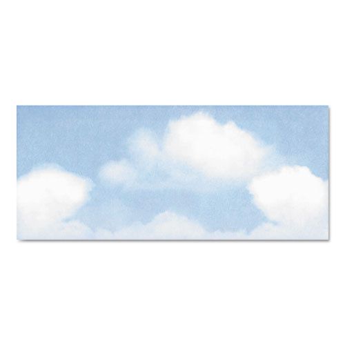 Design Envelope, Blue Clouds, 4 x 9 1/2, 50/Bx