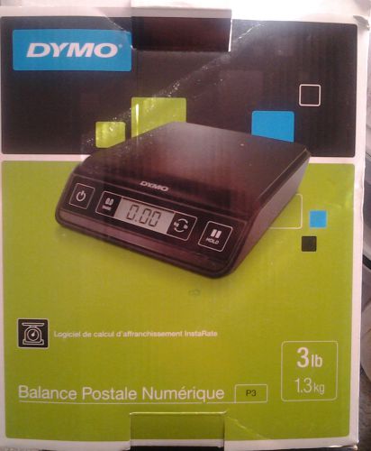 Scale in Original Box DYMO P3 3lb 1.3kg Digital Postal Scale FREE SHIPPING!!
