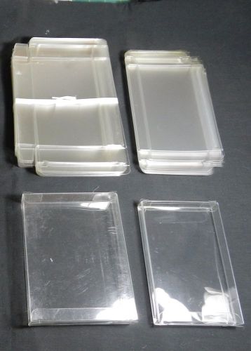 36 Clear Plastic Soft Fold Pop Up Boxes For Merchandise Display Gifts Packaging
