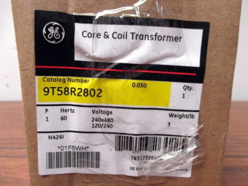 NEW GE Core &amp; Coil Transformer 9T58R2802