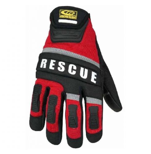 New! Ringers Gloves Rescue Two Layer Fingertip Design Glove Red X-Large 345-11