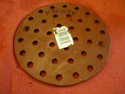 GRATE FLOOR DRAIN - STEEL -  6 1/2&#034; DIA   X 1/4&#034; THICK - PAINTED #456254