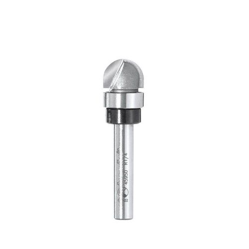 Amana tool 45950 core box 2-flute carbide tipped router bit with ball bearing for sale