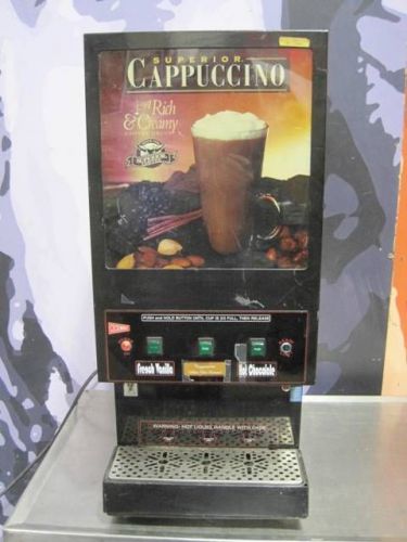 Cecilware cappuccino hot chocolate machine gb3-ld beverage dispenser 3 flavor for sale
