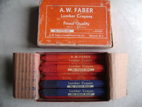 A W Faber Lumber Crayons