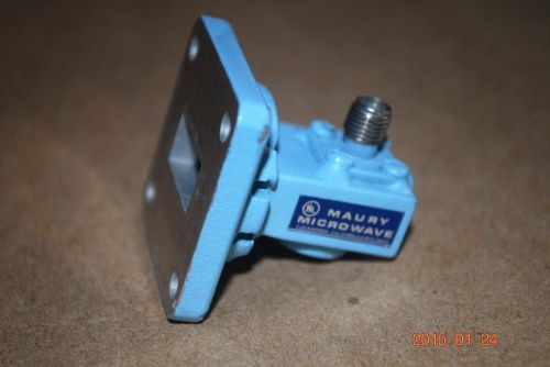 Maury Microwave P210D2 WR62 x SMA(f) Adapter, 1.05 VSWR Waveguide