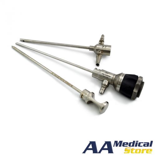 Smith &amp; Nephew 72202959 4mm 30° Autoclavable C-Mount Arthroscope with Cannula an