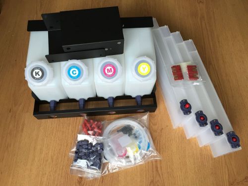 Bulk ink system (4+4) for roland, mimaki, mutoh eco-solvent printers for sale