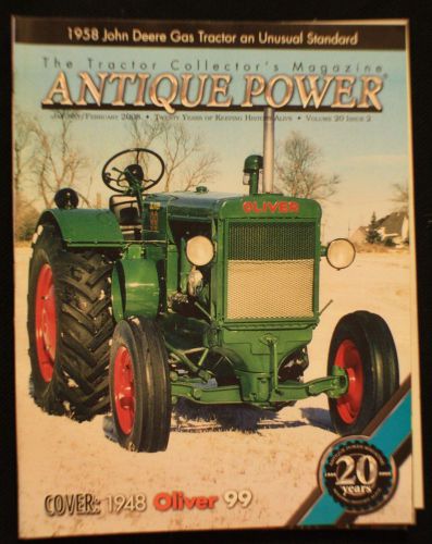 Antique Power Magazine - 2008 January/February ~ Combine and SAVE!