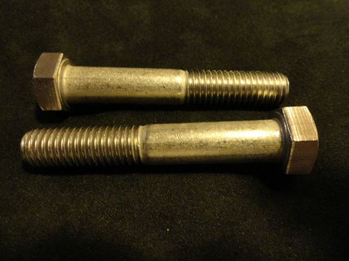 Stainless steel hex cap bolts 1/2 x 3&#034; 25 pack for sale