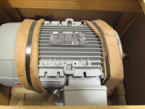 Siemens GP100A 3-Phase Aluminum AC Motor 10HP 1755 RPM 208-230/460V 215TC Frame