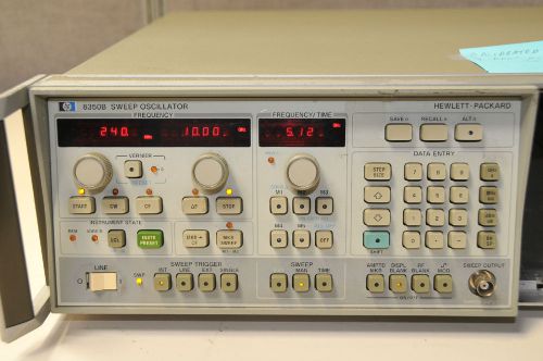 HP Agilent Keysight 8350B Tested no plug in see notes