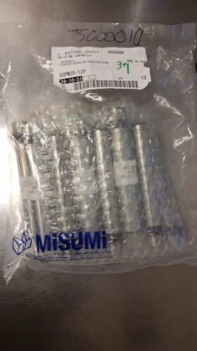 Misumi #SGPW20-120 Stripper Guide Pins -Detachable and Both Ends Tapped Type