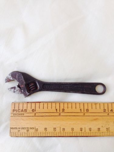 Vintage4&#034;crescent Tool Co.adjustable Wrench, Jamestown N.Y.