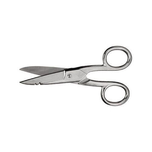 Double notched electrician&#039;s scissors - 58218 5&#034; electricians scissors carded for sale