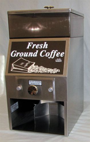 Grindmaster cecilware portion control ground coffee dispenser stainless lid for sale