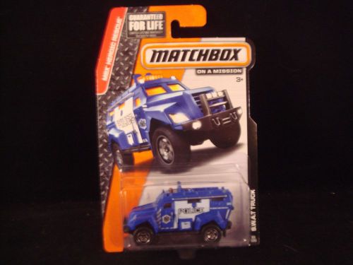 2015 Matchbox S.W.A.T. Truck Emergency team MONMC