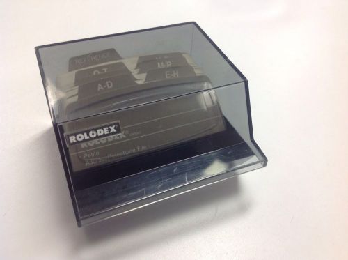 Rolodex Model S300C Petite Card Address Phone Number File Box Small Organizer