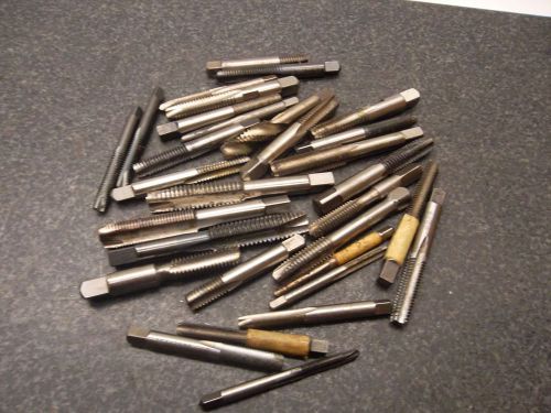 LOT OF ASSORTED HSS TAPS