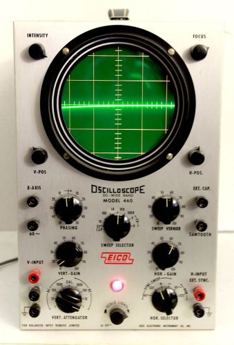 EICO 460 DC WIDE-BAND OSCILLOSCOPE EXCELLENT
