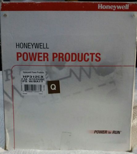 Honeywell hp312cx 6/12/24 vdc 2.5 amp power supply enclosure nib! for sale