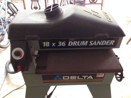 Delta 18-36 Drum Sander