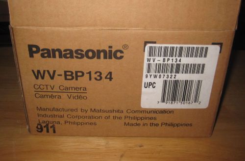 NEW OLD STOCK PANASONIC WV-BP134 CCTV CAMERA - COMPLETE IN BOX