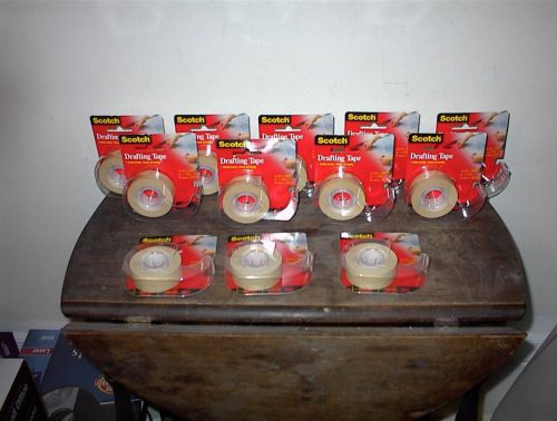 3M Scotch Drafting Tape - MMM172 - 12 Pack&#039;s  (CASE SHOWN)