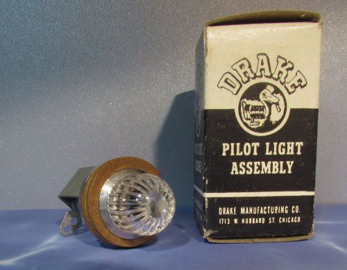Drake Instrument Pilot Light Assembly, New Old Stock, New in Box