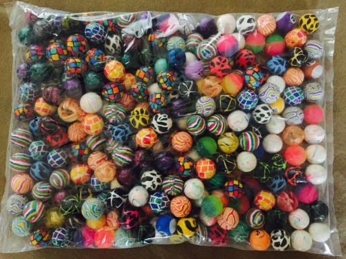 500 premium 27mm 1&#034; high quality bouncy balls colorful rare mix for sale