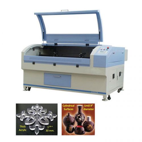63&#034; x 40&#034; Double Heads Laser Engraving &amp; Cutting System Laser Cutter, Step Motor