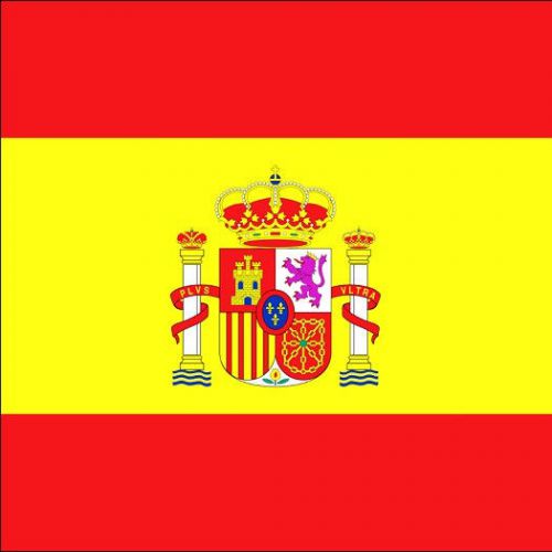 30 Custom Spain Flag Personalized Address Labels