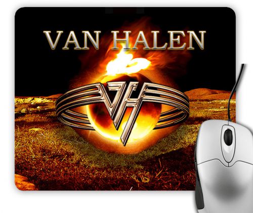 New Van Halen Rock Band Logo Mouse Pad Mat Mousepad Hot Gift Game