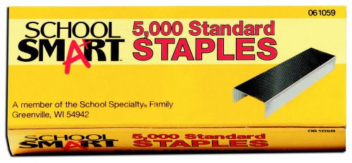 School Smart Staples, Pack of 5000