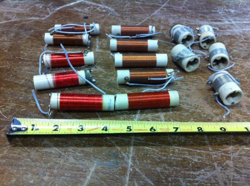 Lot - Ceramic Radio Coil, choke, Inductor, Antenna