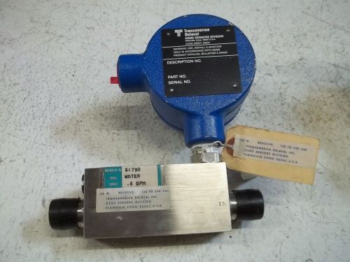 TRANSAMERICA DELAVAL 51790 FLOW-SWITCH *USED*