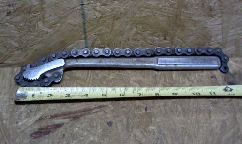 Vintage Craftsman 12&#034; Chain Wrench Only Marks &#034;=CRAFTSMAN=&#034; FREE SHIPPING