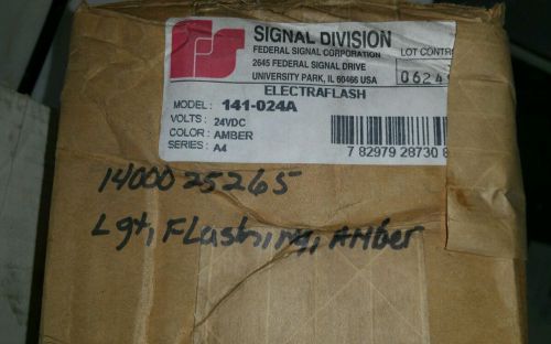 Signal Division ELECTRAFLASH 141-024A Amber Series A4