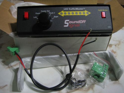 Sound Off Signal LED TrafficMaster Traffic Advisor Control Box **NEW** ET2CBTML