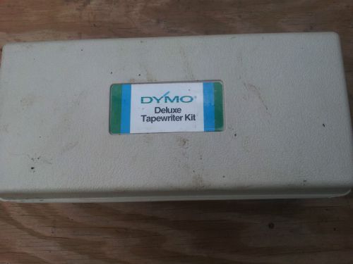 Dymo deluxe typewriter kit