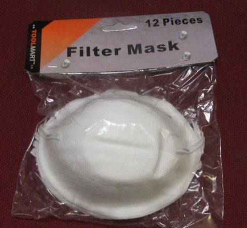 CASE OF 576 NEW TOOL MART DISPOSABLE FILTER MASKS
