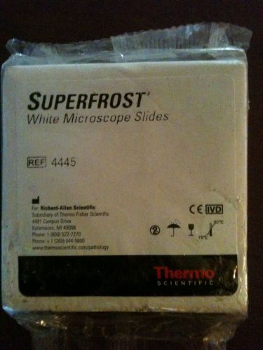 Thermo Scientific Superfrost White Microscope Slides 4445