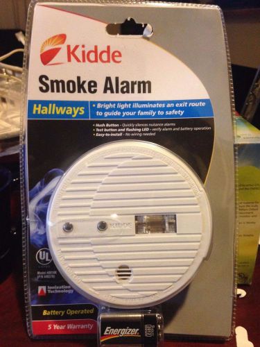 New Kidde Smoke Alarm Model # 0918K Bright light an exit route