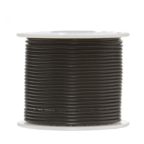 Hook-up Wire 16AWG PVC 100ft SPOOL Black