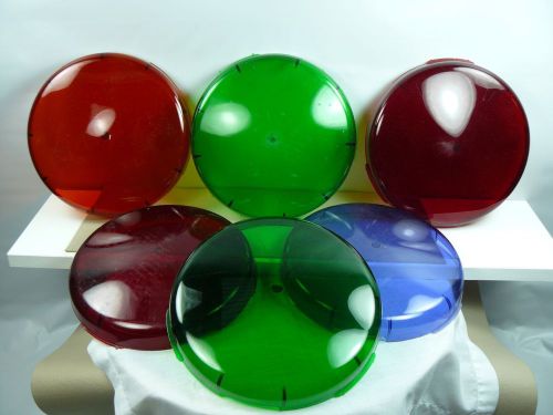 6 VTG Amerlite MOOD SETTER Kwik Change Color Lenses 1 Blue 1 Amber 2 Red 2 Green