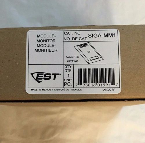 NEW EDWARDS SIGA-MM1 - MONITOR MODULE