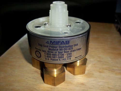 Mifab  mi-du-625  trap seal primer distribution unit for sale